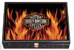 Harley-Davidson Casino Flame Poker Chip Set