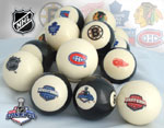 NHL Original Six Billiard Balls