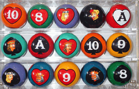 Poker Pool Billiard Balls